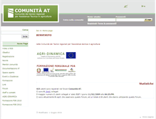 Tablet Screenshot of comunitat.crpa.it